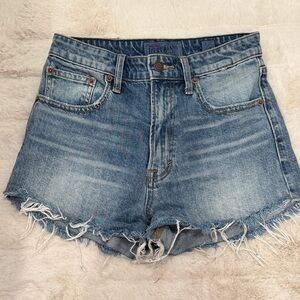 Lucky Brand Women's Distressed Blue Jean Shorts